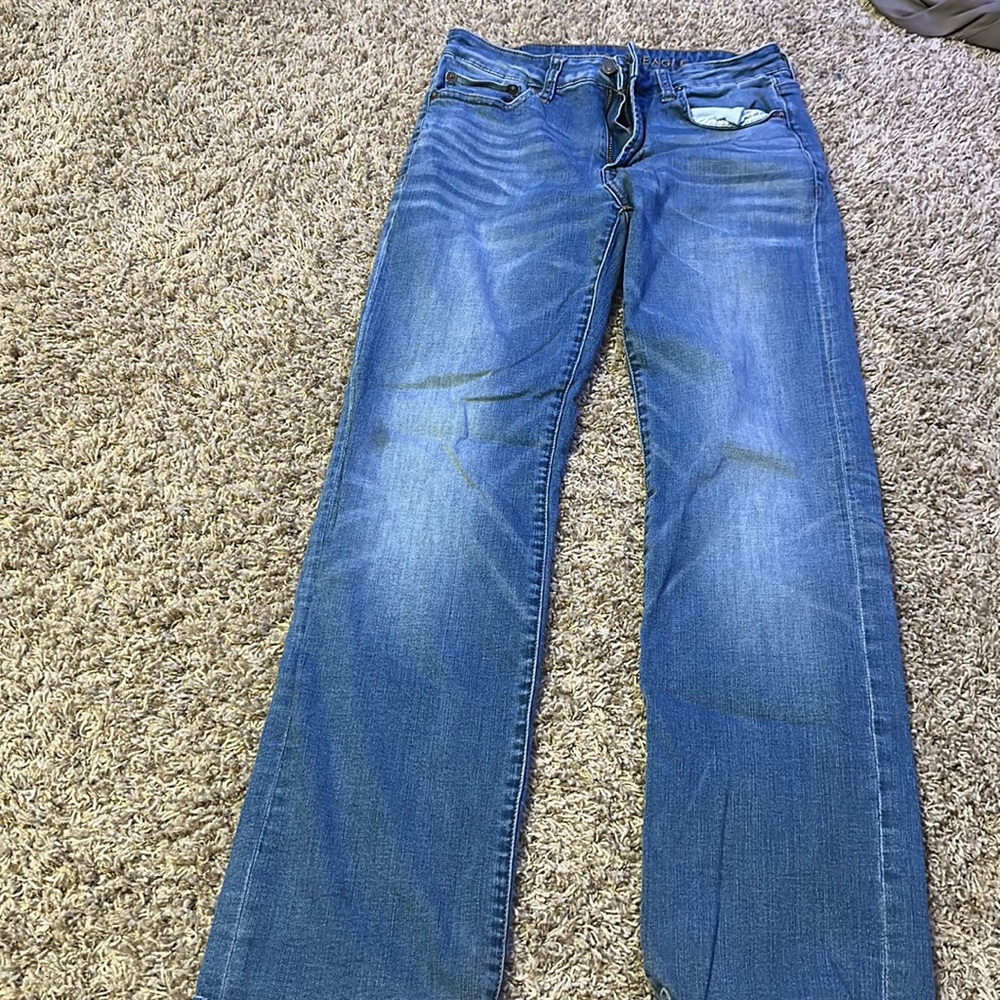 American eagle blue jeans . Size 30/32